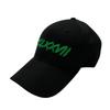 377PLACE ROMA NUMBER Cap black/GREEN / OVER FIT