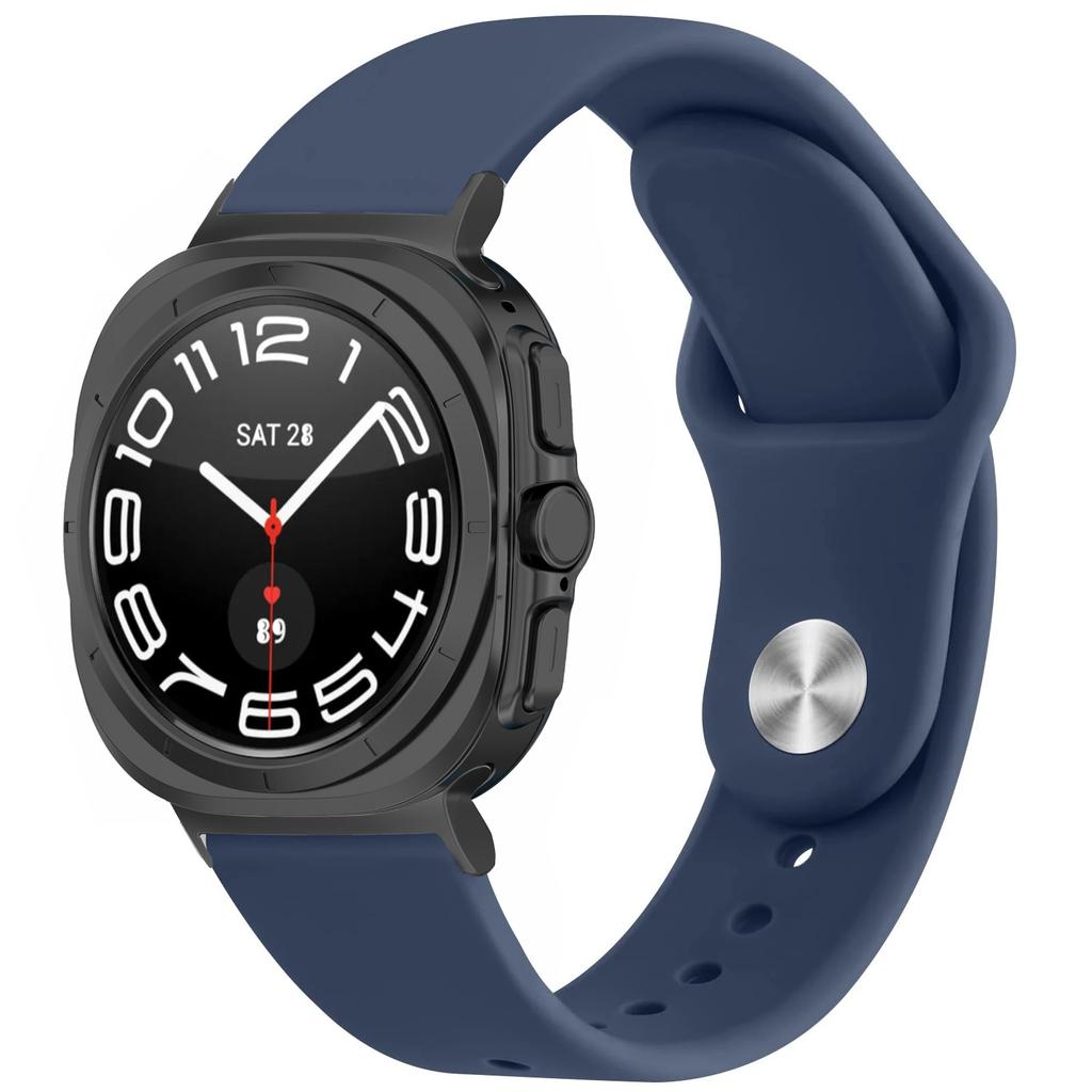 Спортивный силиконовый ремешок для Samsung Galaxy watch 7 ultra Ремешок 47 мм Аксессуары correa Браслет galaxy watch 7 FE 44 мм 40 мм 40 ремешок