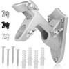 Rust Free Flagpole Mounting Base Double Hole Flagpole Bracket Flagpole Display Socket  Windsock