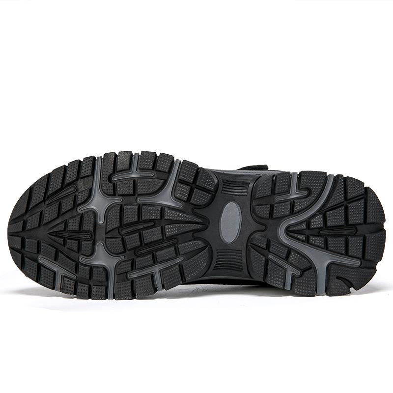 MCTIN Ботинки, женские водонепроницаемые зимние кожаные туфли, ботильоны, мужские зимние походные ботинки