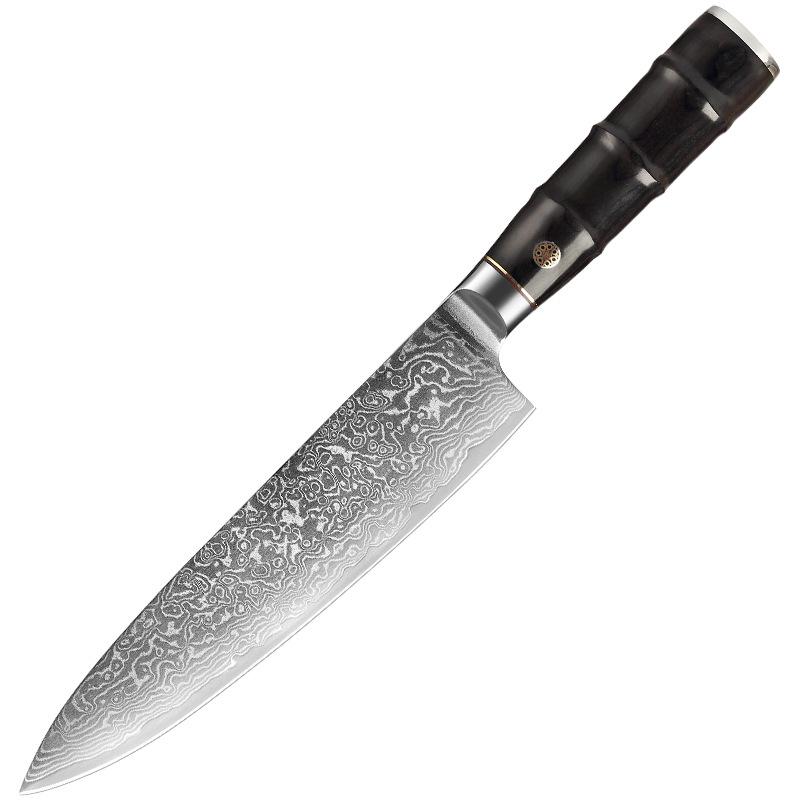 67 слоев дамасской стали, кухонный нож шеф-повара, нож для мяса, нож для мясника, овощерезка, слайсер