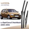 Для Opel Corsa C Хэтчбек 2000-2006 2001 2002 Дворники Передние и Задние Стеклоочистители Лобовое Стекло Окна Щетки 20"+18"+16"
