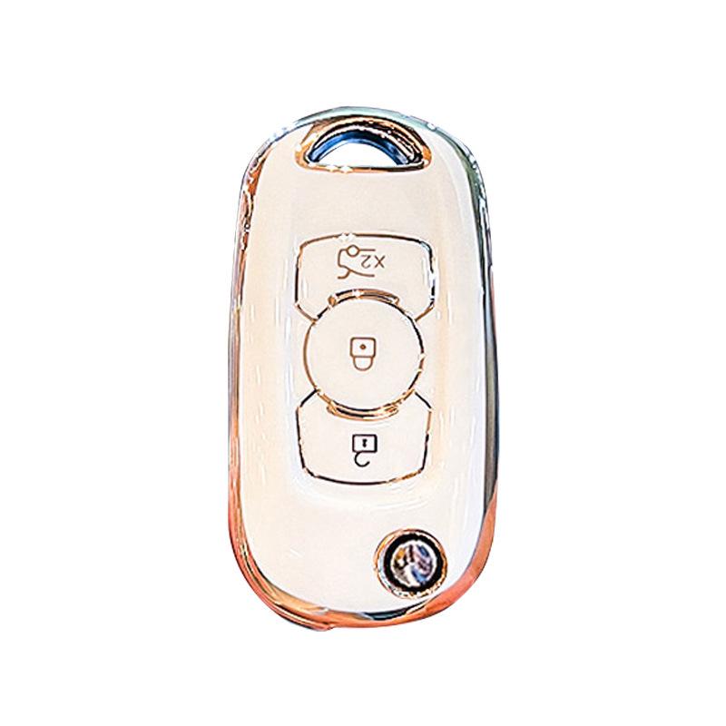 Чехол для ключей Buick Verano Pro для женщин и мужчин, Совместим с GL6, Excelle, Verano GS, Enjoy Edition - Защитный корпус и сумка для автомобильного ключа