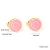 Summer Niche Design Earrings Female Cute Sweet Cartoon Fruit Food Small Stud Earrings Children