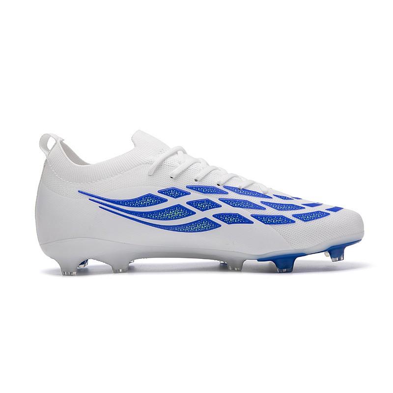 2026 Youth AG Football Cleats Artificial Turf Lightweight Knit Upper Low-Cut Rubber Outsole Multi-Color Options
