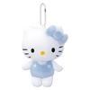 Sanrio Ограниченная серия к 50-летию Hello Kitty/Hello Kitty милая кукла плюшевый кулон 14 см в высоту Светло-голубой (новая версия)