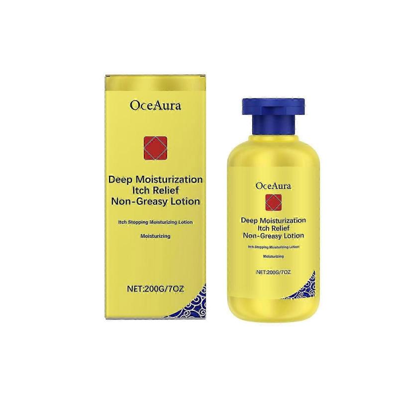 Anti-Itch Body Lotion For Men And Women Anti-Itch Moisturizing Body Lotion, Hydrating Cream for Dry Skin Deep Nourishment Sooth Skin 200G