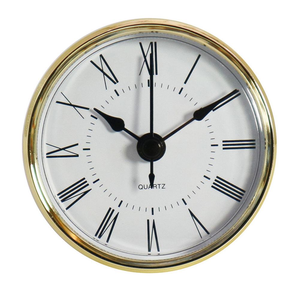 For Office Clocks Clock Movement Mechanism Roman Numerals Clock Whole Diameter 70mm Clear Lens Easy Battery Installation