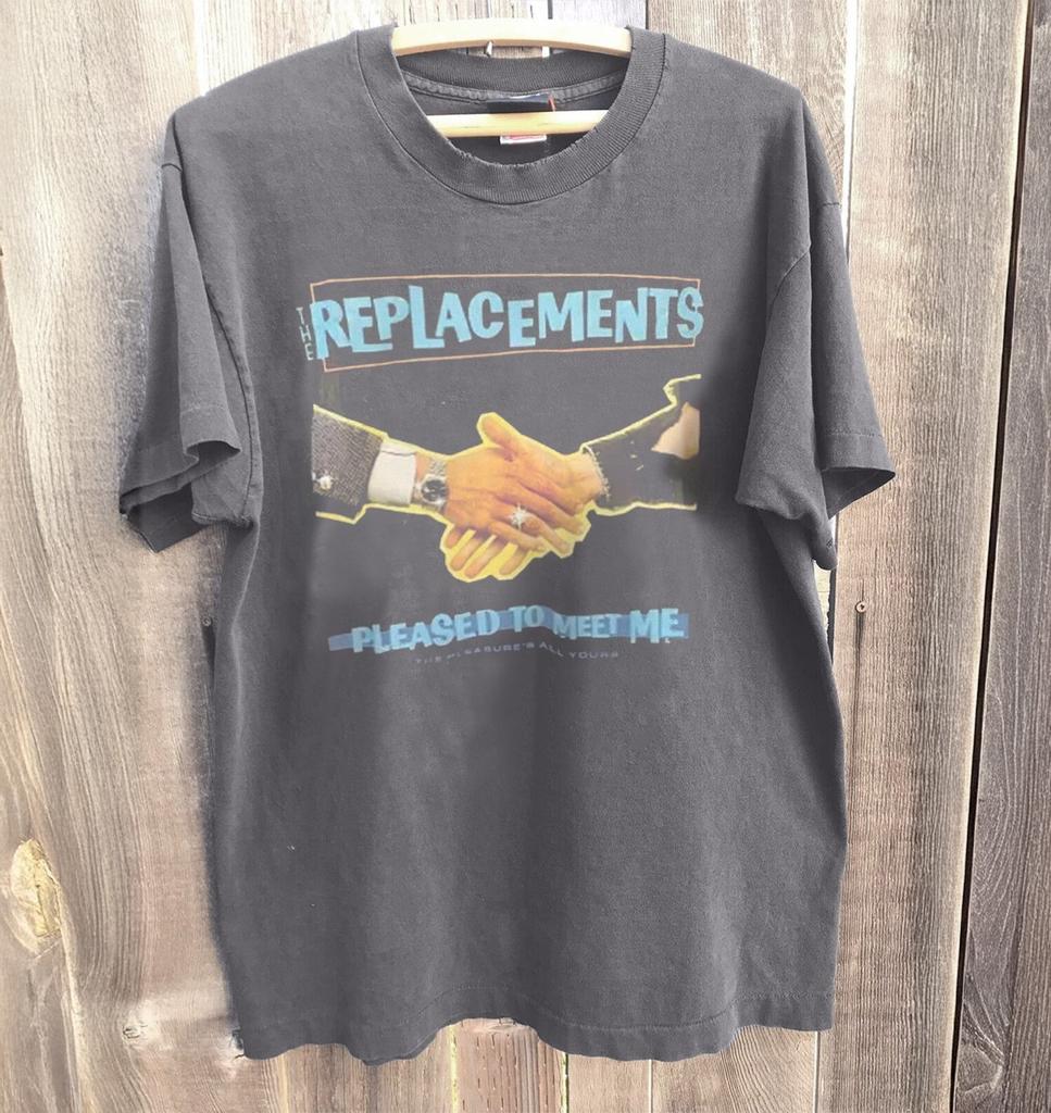 The Replacements Band Shirt The Replacements Unisex T-Shirt Charcoal Size S-5XL