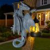 Wall-mounted Dragon Ornaments Solar Garden Courtyard Balcony Halloween Decoration Dragon Wall Ornaments Ornaments
