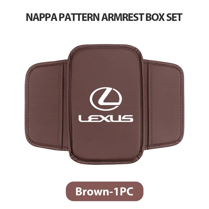 AAPE1 Leather Car Armrest Box Pad Central Arm Rest Storage Pocket Protective Cover For Lexus IS350 ES350 IS250 IS460 IS220h IS300
