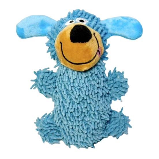 Пищащая игрушка для собаки, плюшевая набивная швабра, жевательная игрушка для собаки, интерактивная игрушка для прорезывания зубов щенка для маленьких, средних и крупных собак