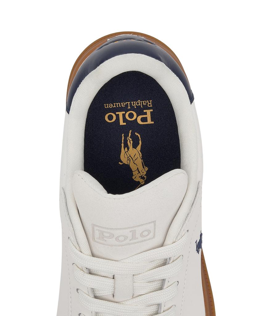 Кеды Polo Ralph Lauren Heritage Court Ii из кожи - Белые
