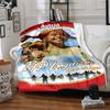 1pc Pippi Longstocking Blanket Soft All Season Throw with Vibrant Design, Perfect for Home, Travel, and Gifts, Ideal for Naps and Camping