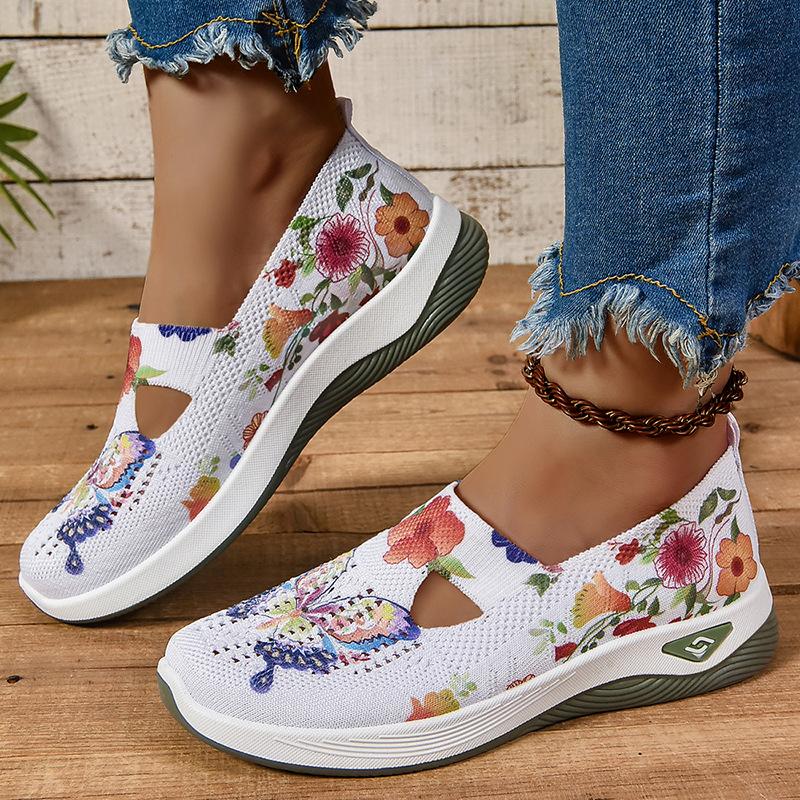 Fashion Women's 2024 Autumn New Color Blocked Fashionable Flat Casual Sports Shoes with Soft Sole and Anti Slip Properties