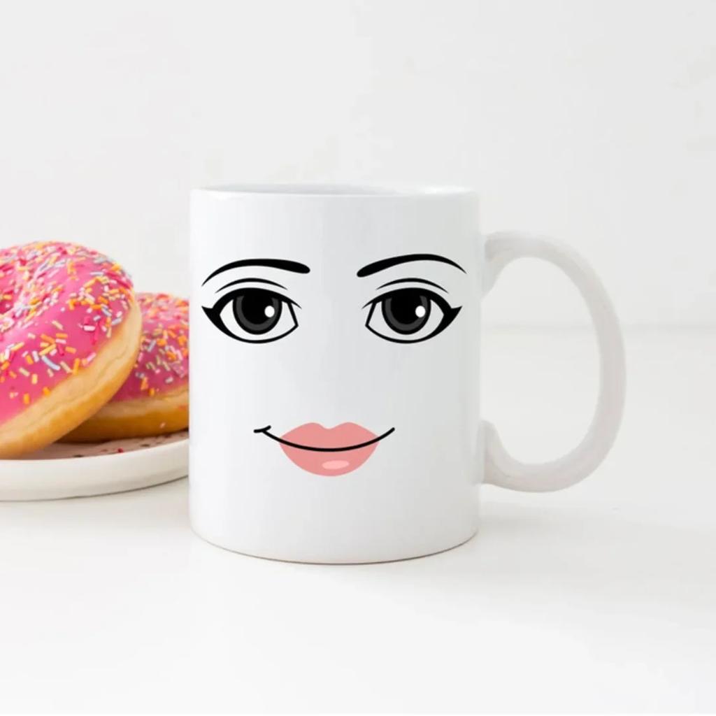 Кружка с лицом мужчины из игры, забавная кружка для кофе с лицами мужчин или женщин, очаровательная идея подарка на день рождения для топового геймера, кружка для возвращения в школу
