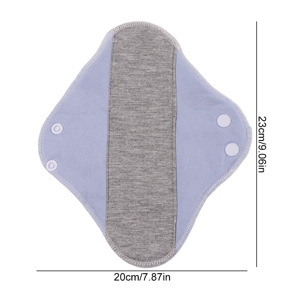 6Pcs Washable Sanitary Napkin Reusable Nursing Pad for Women Gasket Panty Liner  Incontinence