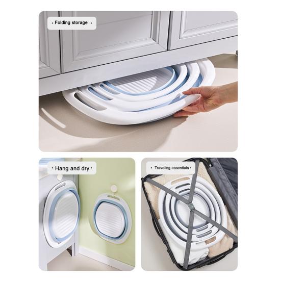 Складная ванночка для ног Портативный бассейн Ванночка для ног Большая вместимость Нога