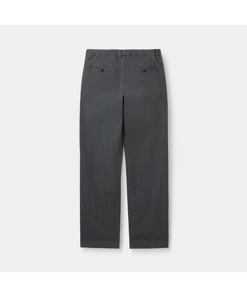 Silijeu Garment-Dyed Loose Straight Pants Sapnm26411Chx