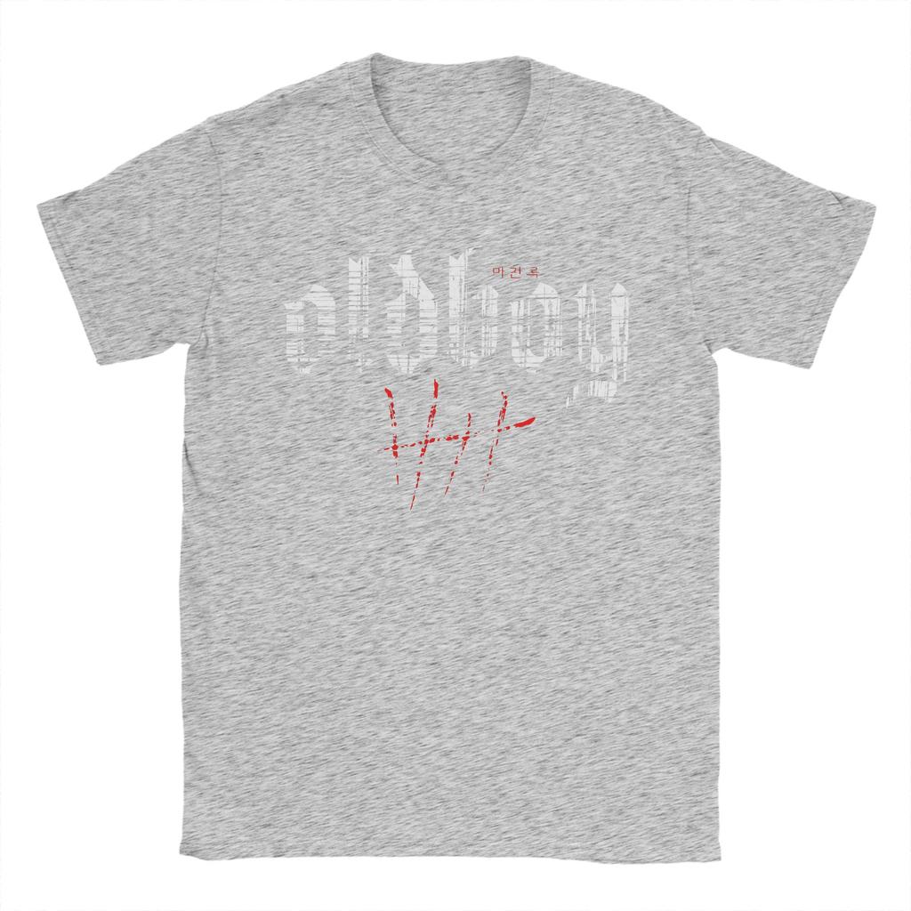 Oldboy Movie  T Shirt Unisex 100 Cotton Funny TShirts Round Collar  Tees Short Sleeve Tops 6XL