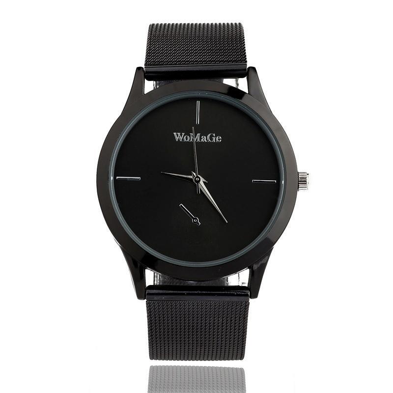 Женские часы, женские роскошные кварцевые часы, розовое золото, деловые часы из нержавеющей стали, montre femme