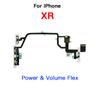 Проблема с микрофоном Решение Для iPhone X XR XS Max Динамик уха Зарядная док-станция Шлейф кнопки питания Замена
