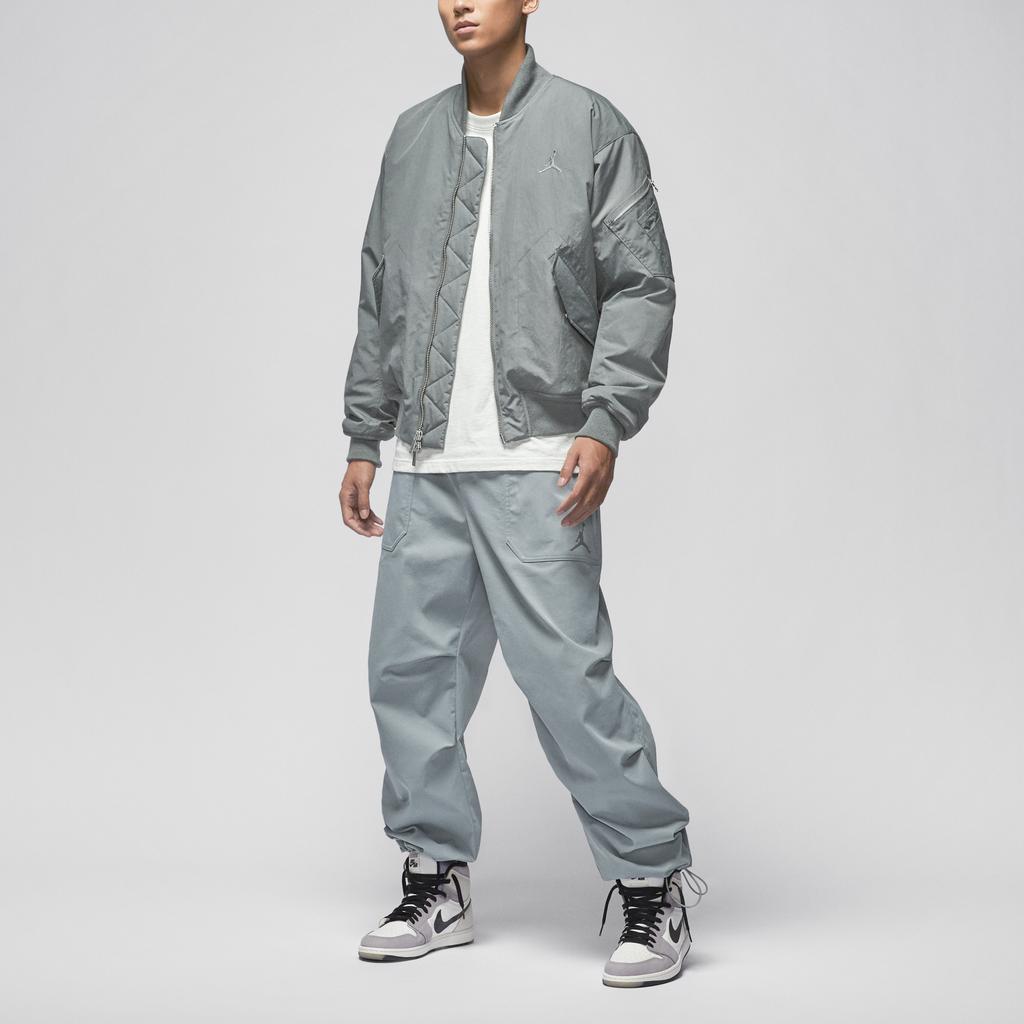 Jordan Essentials M J Ess Stmt Wvn Pant Модные Универсальные Удобные Простые Брюки Прямого Покроя Повседневные Брюки Мужские брюки Зеленый HV4871065