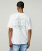 MAGOODGAN Swagber 3586 Slub Surfer Semi-Overfit Sky Blue Short Sleeve Tee