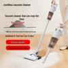 Компактный беспроводной пылесос-швабра с высокой мощностью всасывания для удаления пыли, волос и клещей