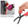 2pcs Stable Clamping 30 Degree Pliers Anti-slip V-shaped Remover Pliers  Multipurpose
