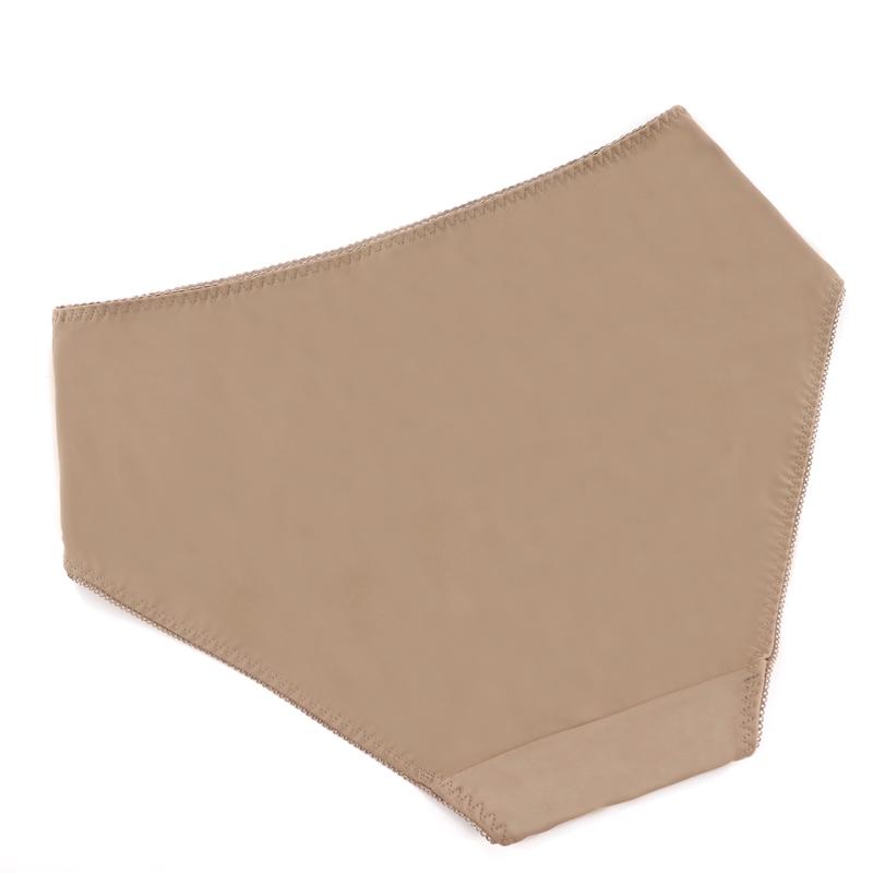 Трусики с высокой талией для женщин, нижнее белье, женские дешевые трусы, бесследные тонкие атласные трусики L 0Xl