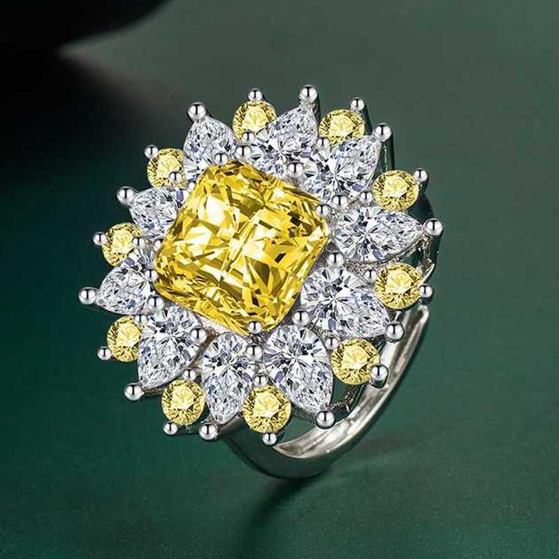 Sace Gems Классическое кольцо из медного сплава с цирконом, женские ювелирные изделия, свадебный подарок для вечеринки