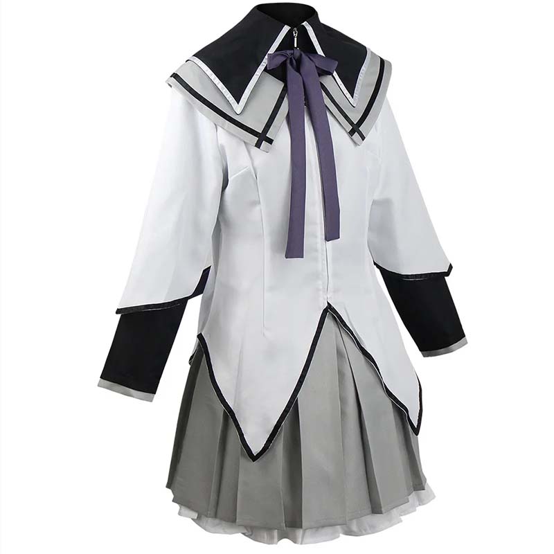 Аниме Akemi Homura косплей костюм боевая форма чулки Akemi Homura наряды