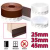 5M Door Bottom Sealing Strip Tape Weather Window Silicone Rubber Weatherstrip Windproof Dust Self Adhesive Windshield Tapes MYY