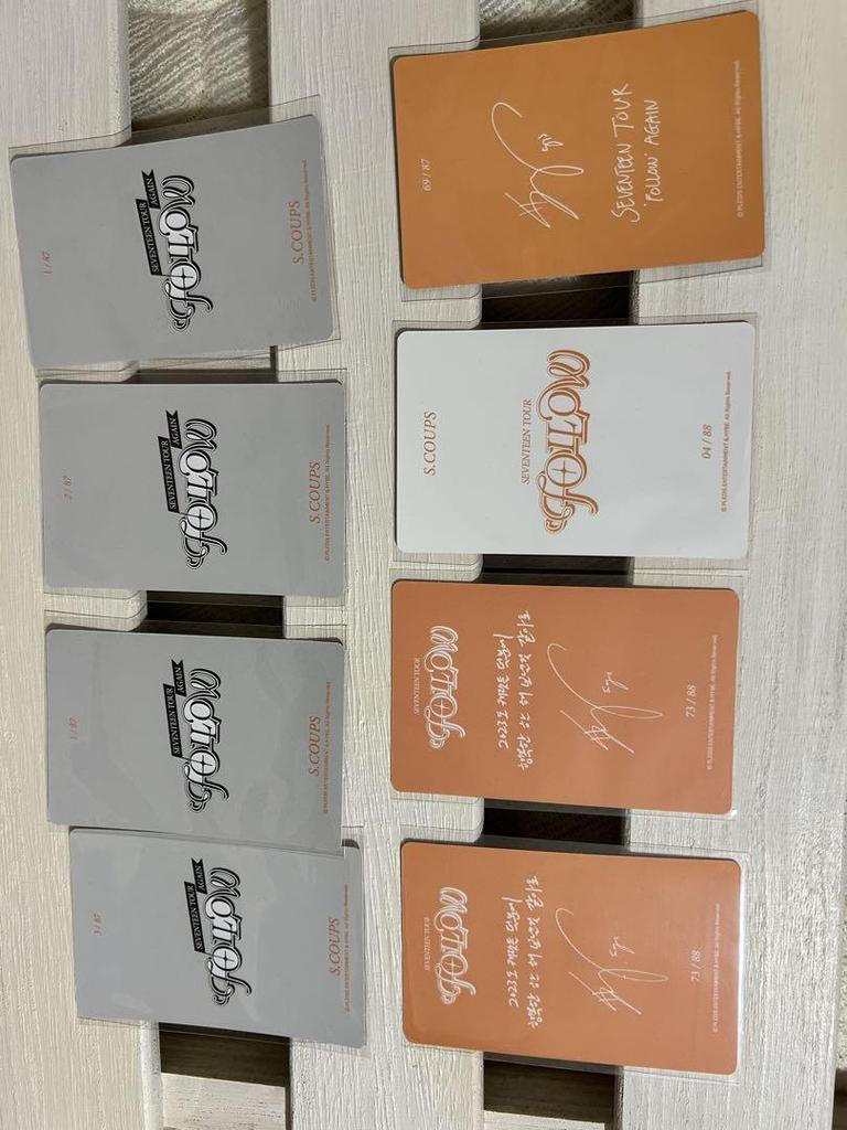 [USED] SEVENTEEN S.COUPS Trading Card