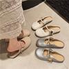 New Summer Baotou Half Slippers Fashionable and Casual Lazy One-pedal Heelless Slippers