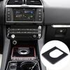 Matte Black Interior Gear Shift Plate Cover Trim For Jaguar F-pace XE 2016-