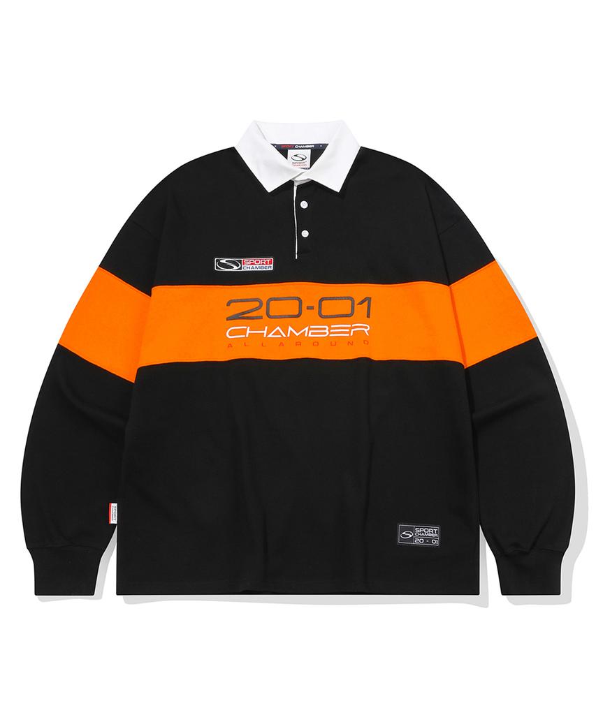SPORT CHAMBER Sc 2001 Rugby T-Shirt (Black)