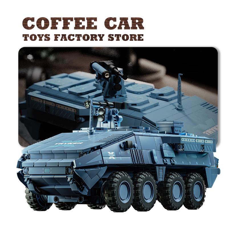 НОВЫЙ Армейский Тяжелый Танк MOC Набор Кирпичей WW2 Военные Бронированные Машины Строительные Блоки Война Танк 3D Модель Детские Игрушки Подарок на День Рождения DIY