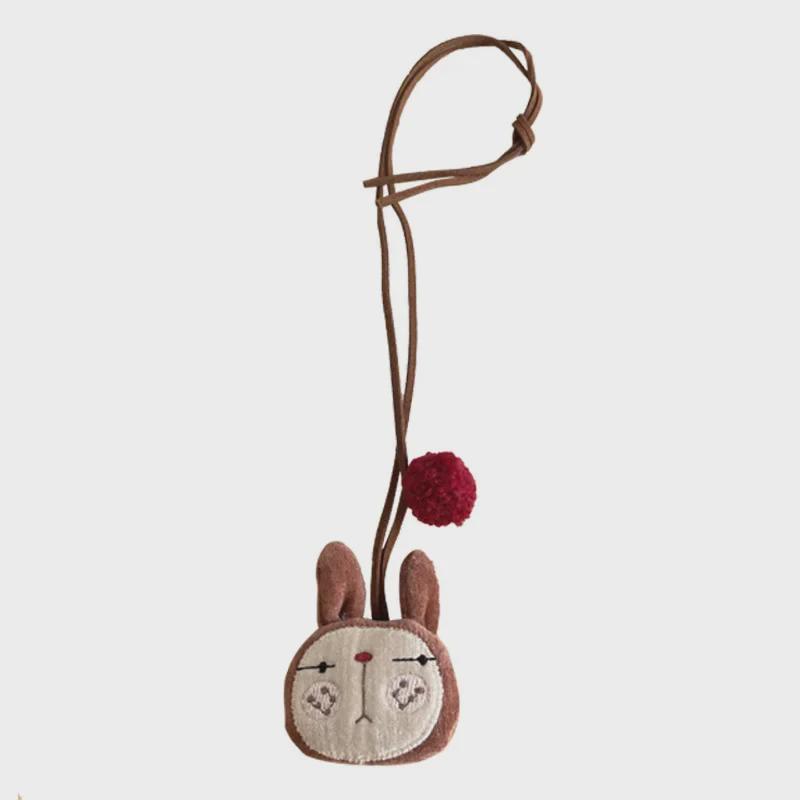 Корейское ручное детское ожерелье с кулоном в виде мультяшного животного