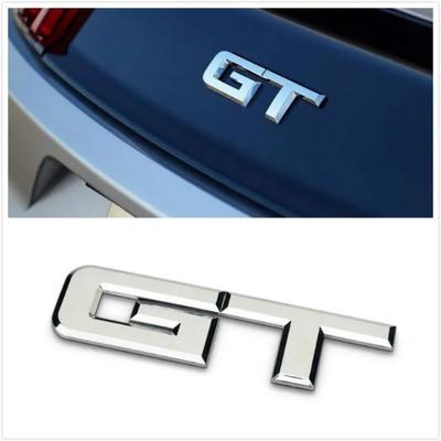 GT 3D ABS автомобиль авто значок эмблема наклейка хром стиль тюнинг для автомобиля