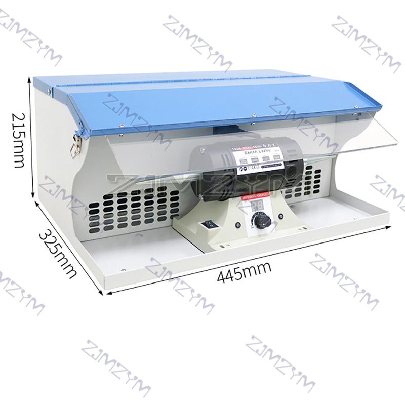 1200W Polishing Machine With Dust Collector Polishing Grinding Motor Bench Grinder Polisher for Jewelry Polisher Machine