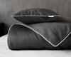 Pure cotton bedding set 140x200 grey premium