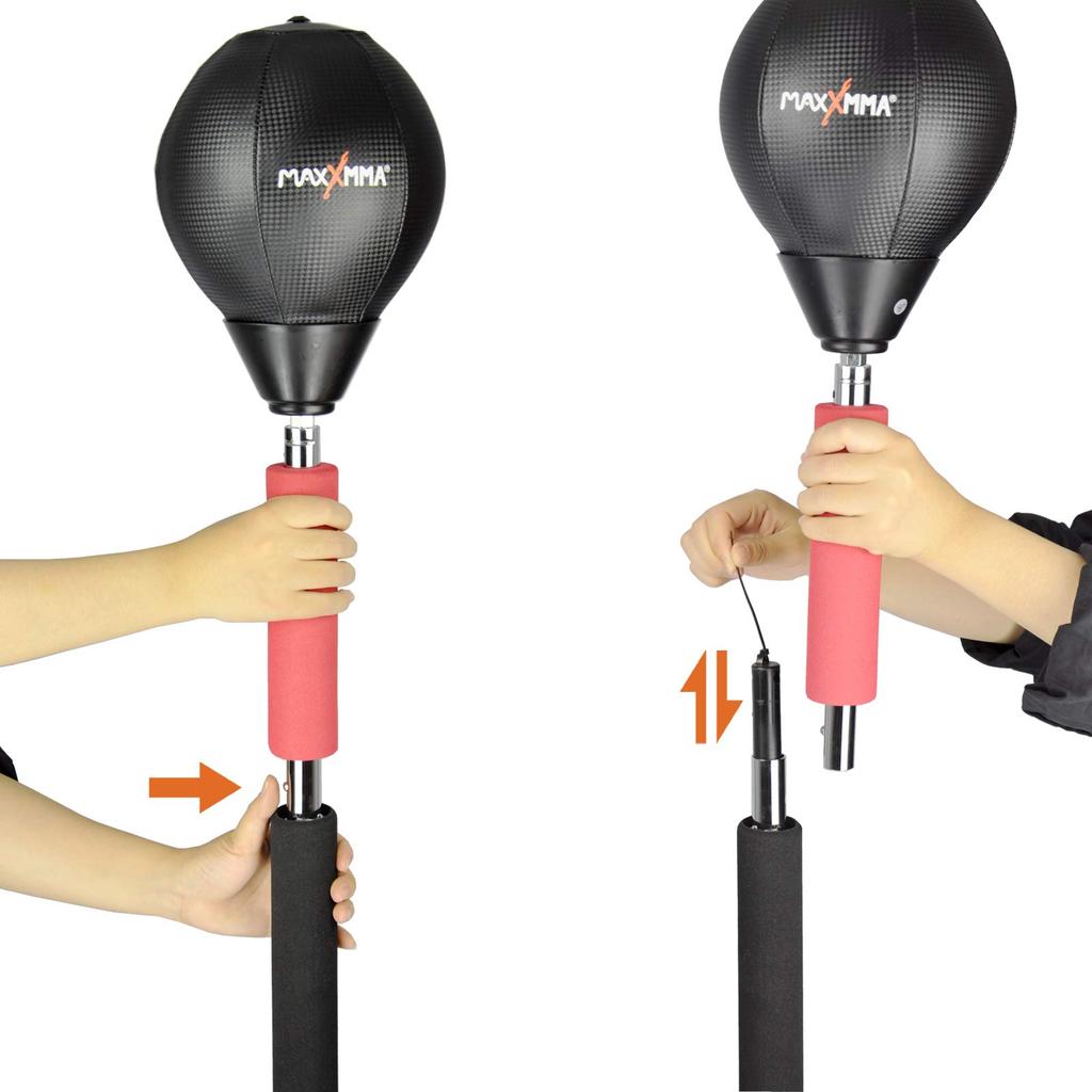 MaxxMMA боксерская груша Cobra Reflex Bag Speed Регулируемая высота отдельно стоящая боксерская груша Бокс ММА Тренировки Домашний тренажерный зал Тренировочное оборудование 2.0