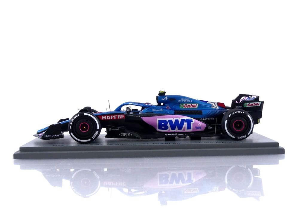 Spark BWT Alpine F1 Team A522 Гран-при Австрии F1 2022 года, 5-е место, Ocon Alpine, 100-я гонка 1/43 #31 E.