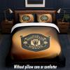 Manchester United FC Design Bed Bedding Set 1 Duvet Cover + 2 Pillowcases Soft Breathable Household Bed Linens