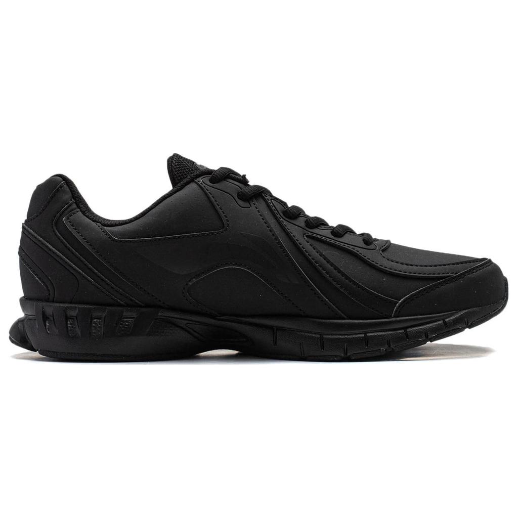 Li Ning Zero 7 марта Амортизирующие Нескользящие Легкие Низкие Беговые Кроссовки Мужские Черные ARSW141-5
