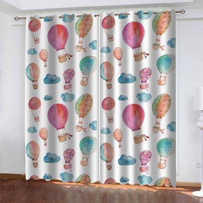 Nordic Curtain 3D Воздушный шар занавес для ресторанов, общественных мест, гостиных, спален, офисов, Cortina, затемняющие шторы