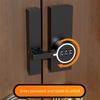 Новый кодовый дверной замок из цинкового сплава, 3-значный пароль, светящийся замок для амбарной двери, противоугонный, задвижка для двери/окна с углом поворота 180 градусов, ванная комната