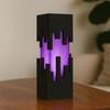 Futuristic Night Light 3D Printed Cyberpunk LED Desk Lamp with Remote Control Contemporary Decorative Bedside Lamp Gift for Cyberpunk Enthusiasts